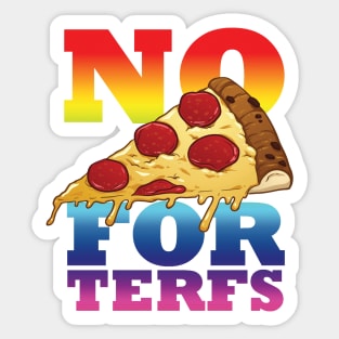 No Pizza for You Sticker